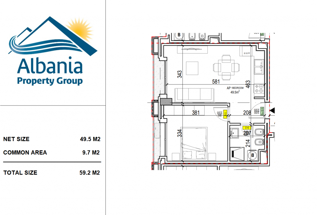 Great Quality Apartments For Sale In Golem Durres Albania Under Construction With Seaview